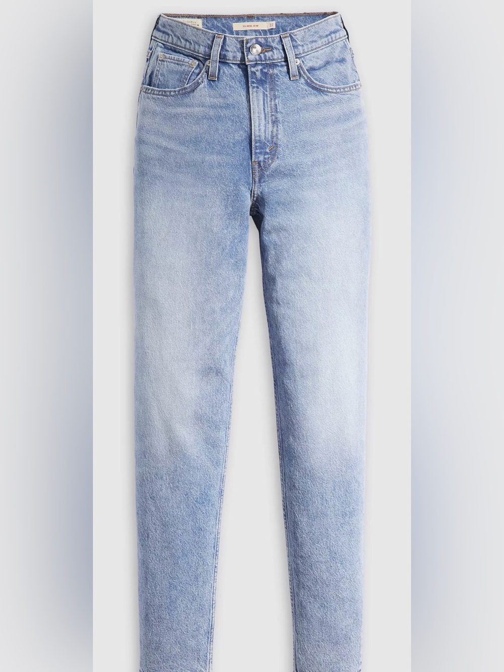Levi's High Rise Light Wash 80s Mom Jeans
